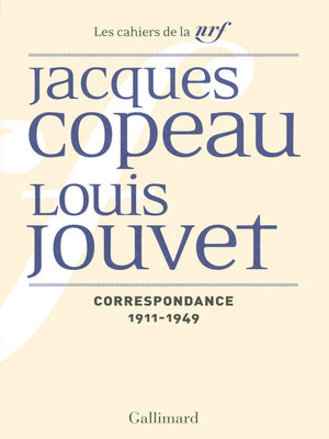 cover image of Correspondance (1911-1949)